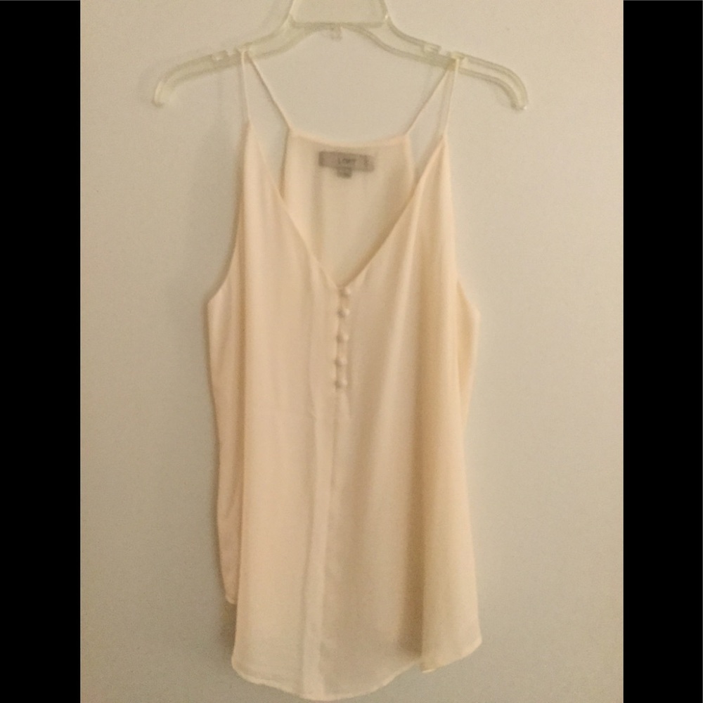 Ivory camisole from Loft